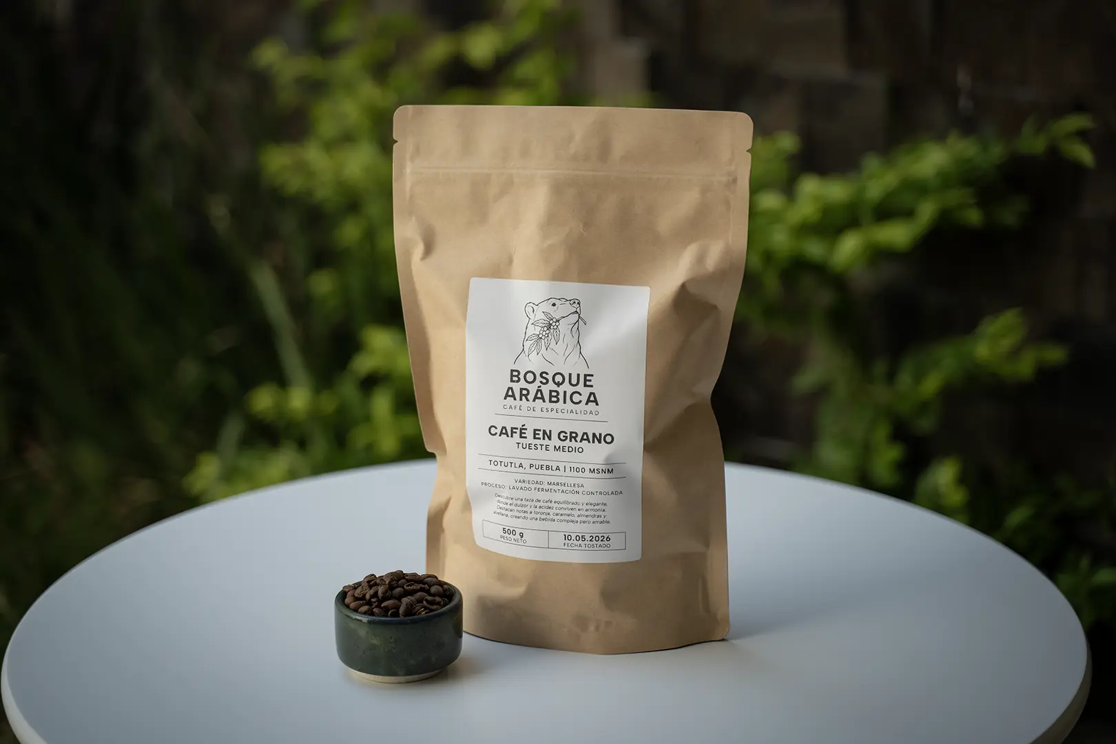 Café de especialidad en grano Bosque Arábica — Totutla, Puebla