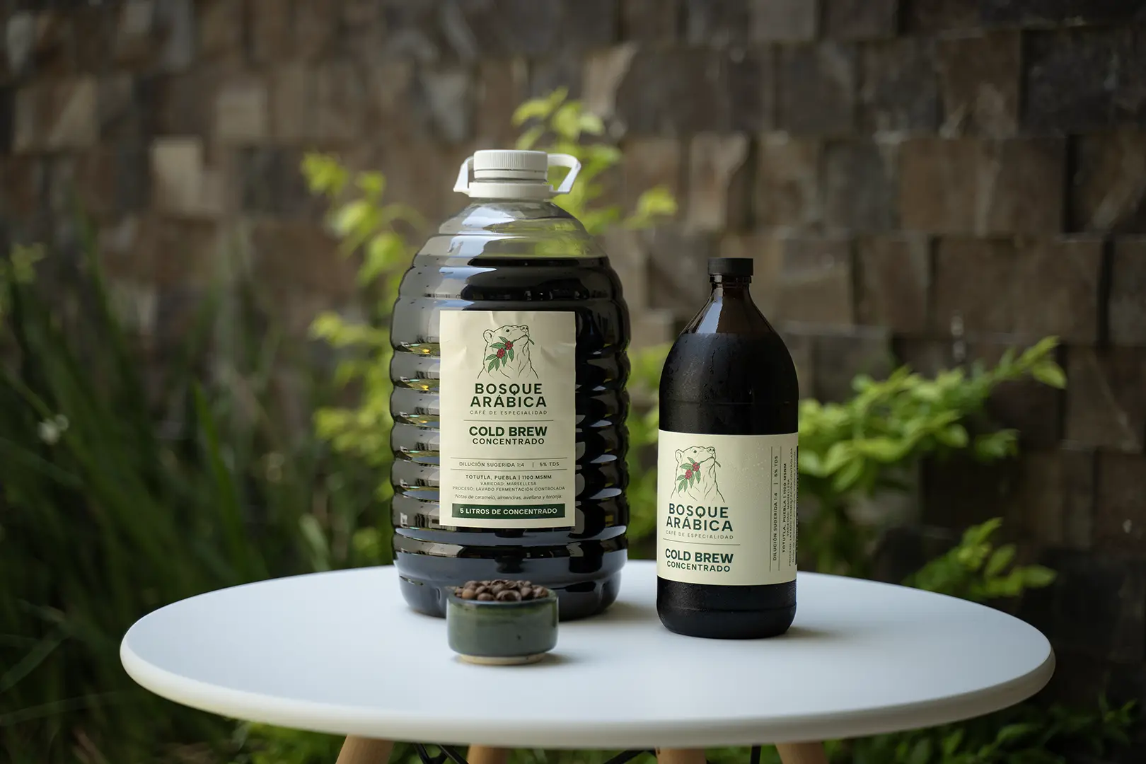 Concentrado cold brew 5L Bosque Arábica mayoreo